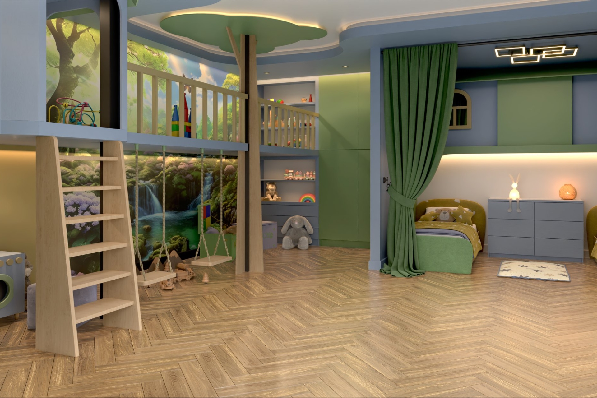 Инженерный паркет «Damy Floor» Натуральный (укладка елочкой) — купить в Брянске