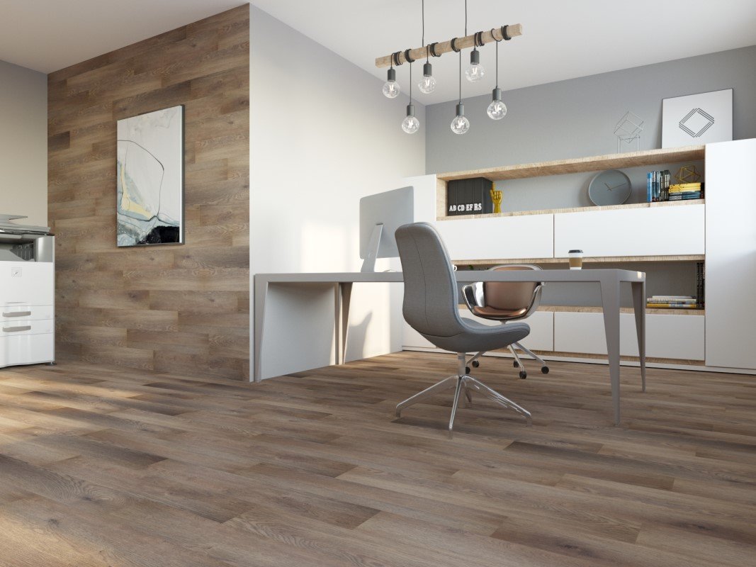 Замковая ПВХ плитка "Art Tile" Дуб Террас (920*150*4 мм) — купить в Брянске