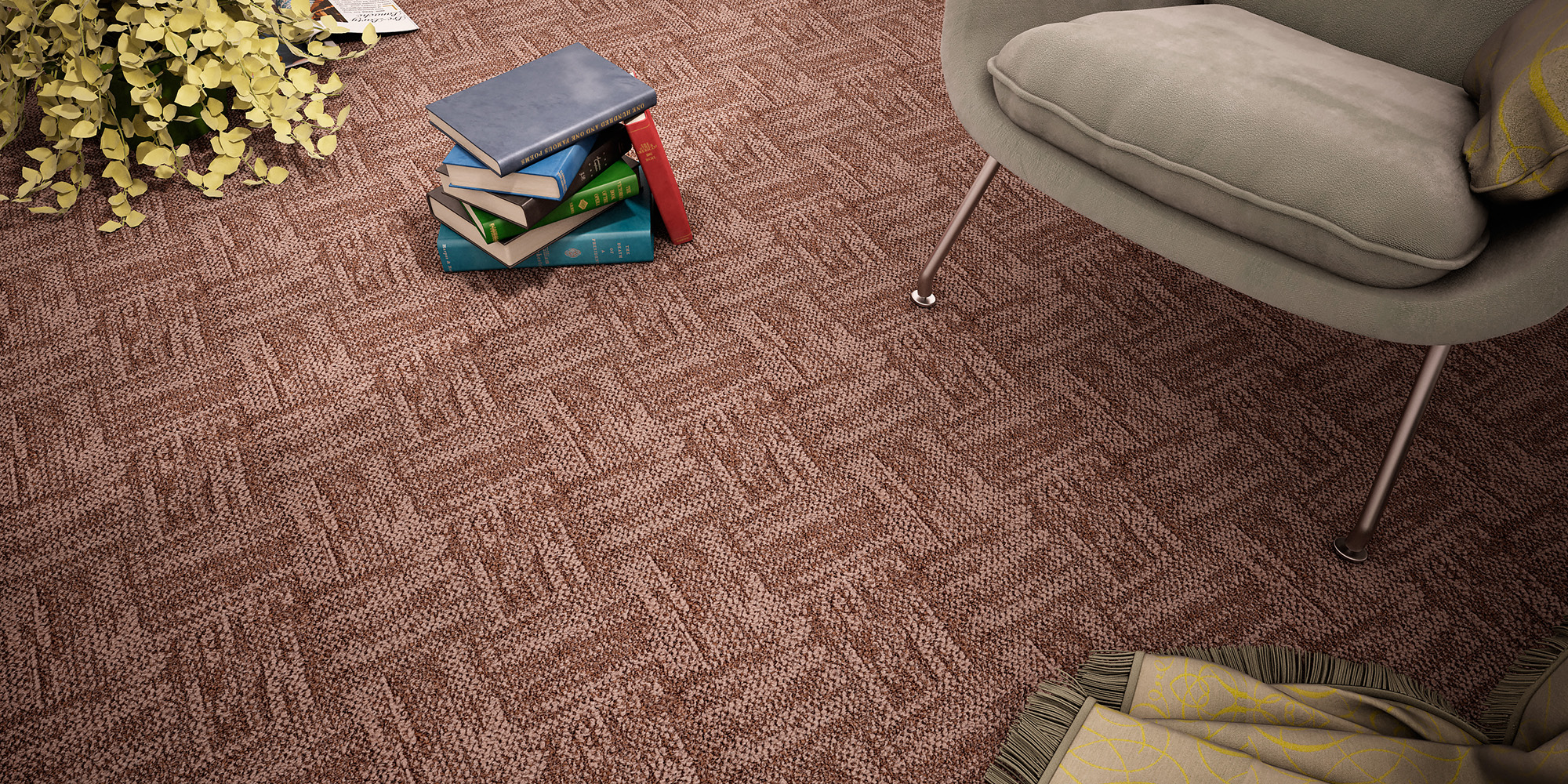 Ковролин "Зартекс" Тунис 003 Серый (3,5м) — купить в Брянске