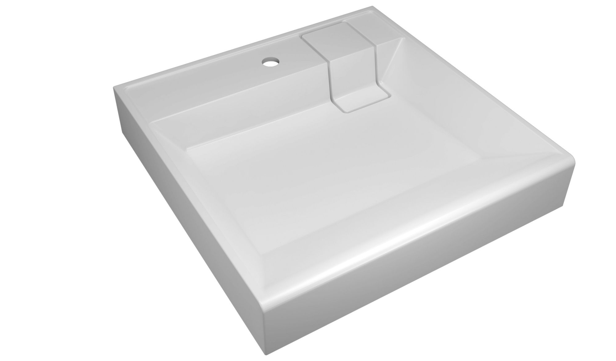 Раковина над стиральной машиной Лагуна 600 белая 10.300.00600.001