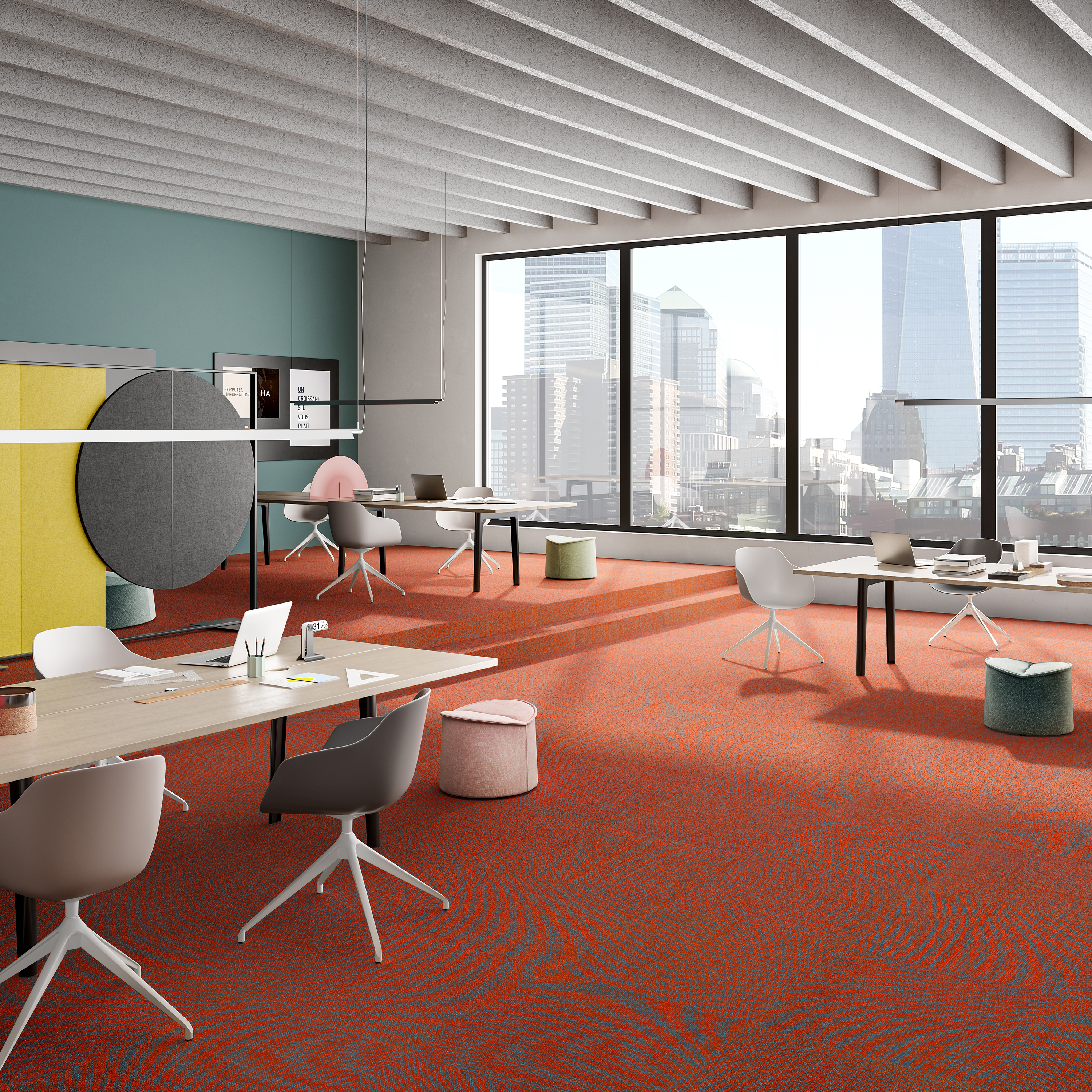 Ковровая плитка Marvel Tile 89 (500*500*6 мм) — купить в Брянске