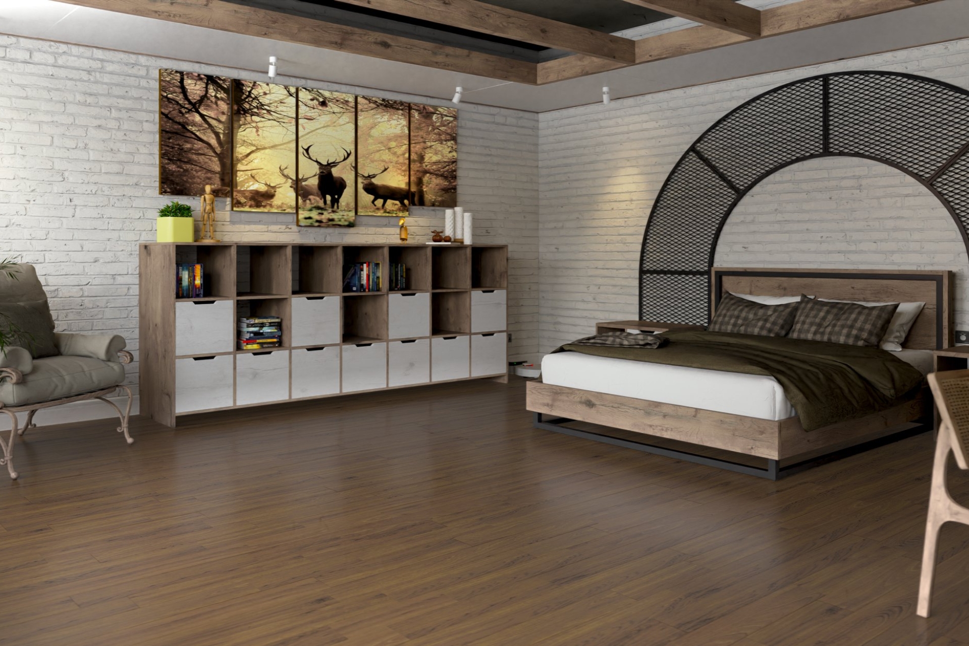 Инженерный паркет «Damy Floor» Ореховый — купить в Брянске