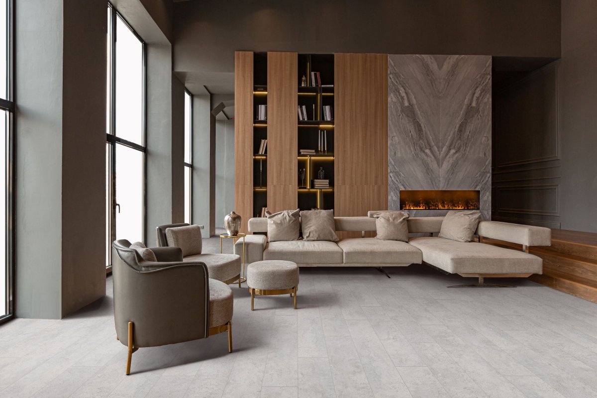 Ламинат  "Floorpan" Кристалл Грей (1380*193*8 мм) — купить в Брянске