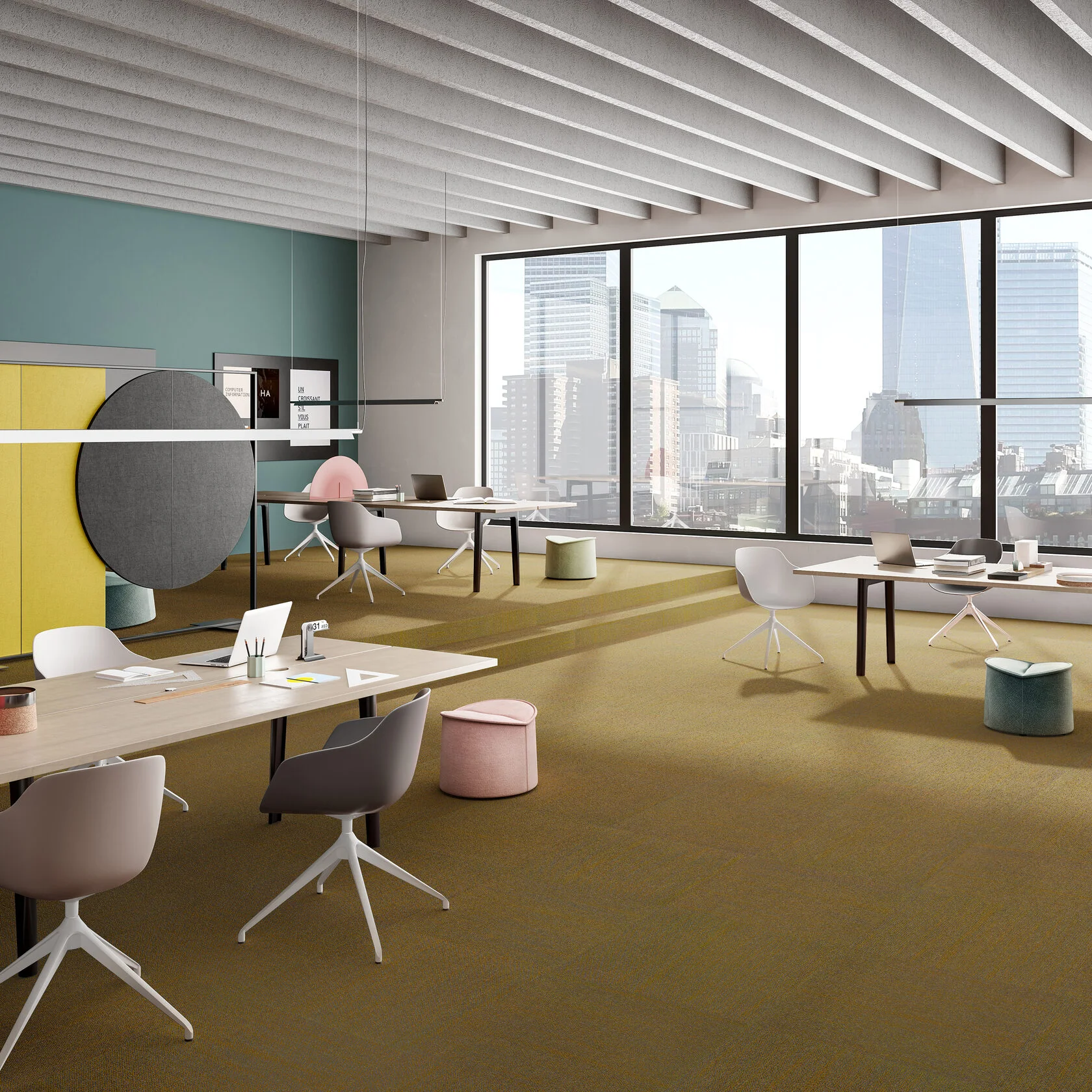 Ковровая плитка Marvel Tile 89 (500*500*6 мм) — купить в Брянске