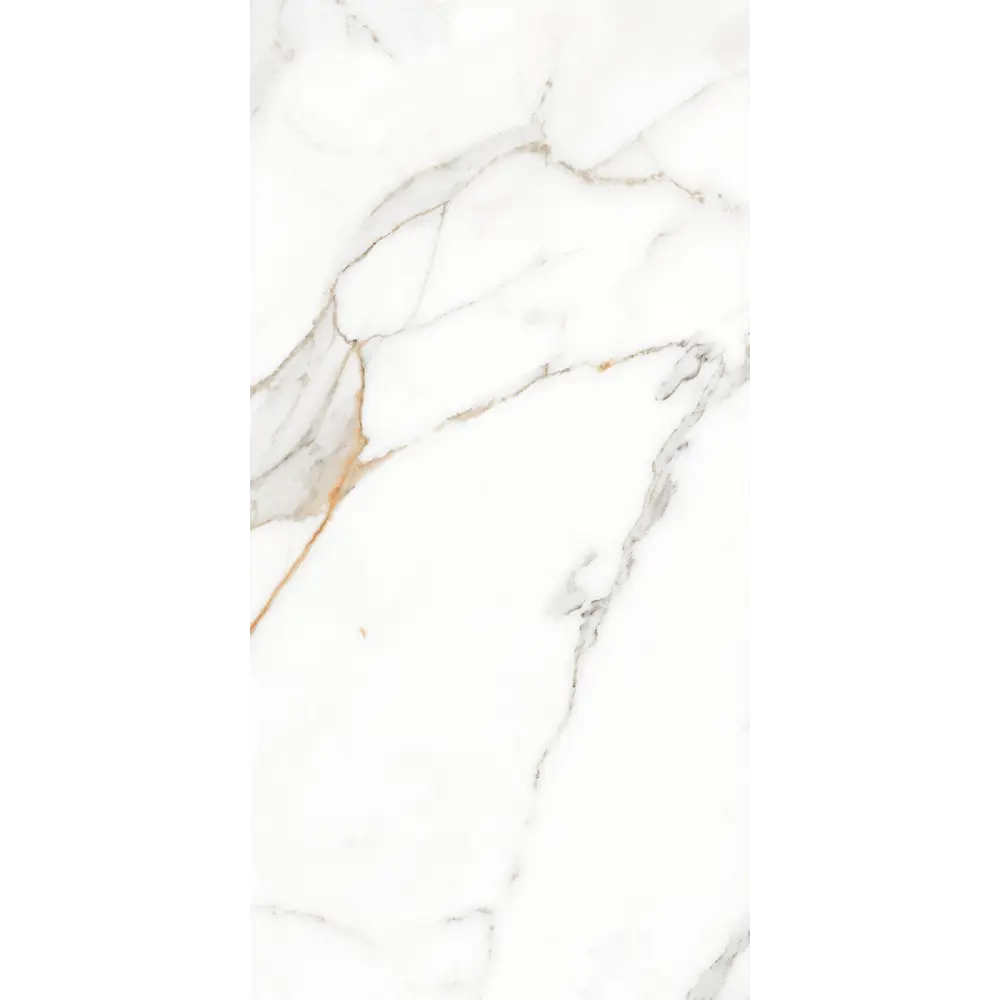 Керамогранит "Sonex" Miami Statuario Glossy полированный 60x120 см 1.44 м2 цвет белый с серыми разводами — купить в Брянске