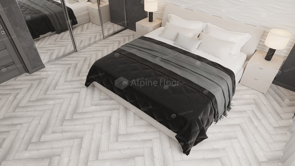 Виниловая плитка "Alpine Floor" Parquet LVT Дуб Альхена (590*118*2,5 мм) — купить в Брянске