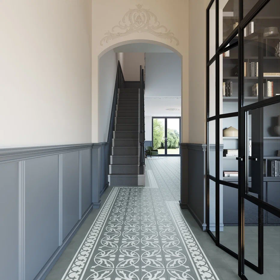 Кварцвиниловая плитка "Invictus" Victorian Bord Smoke (229*229*2,5мм) — купить в Брянске