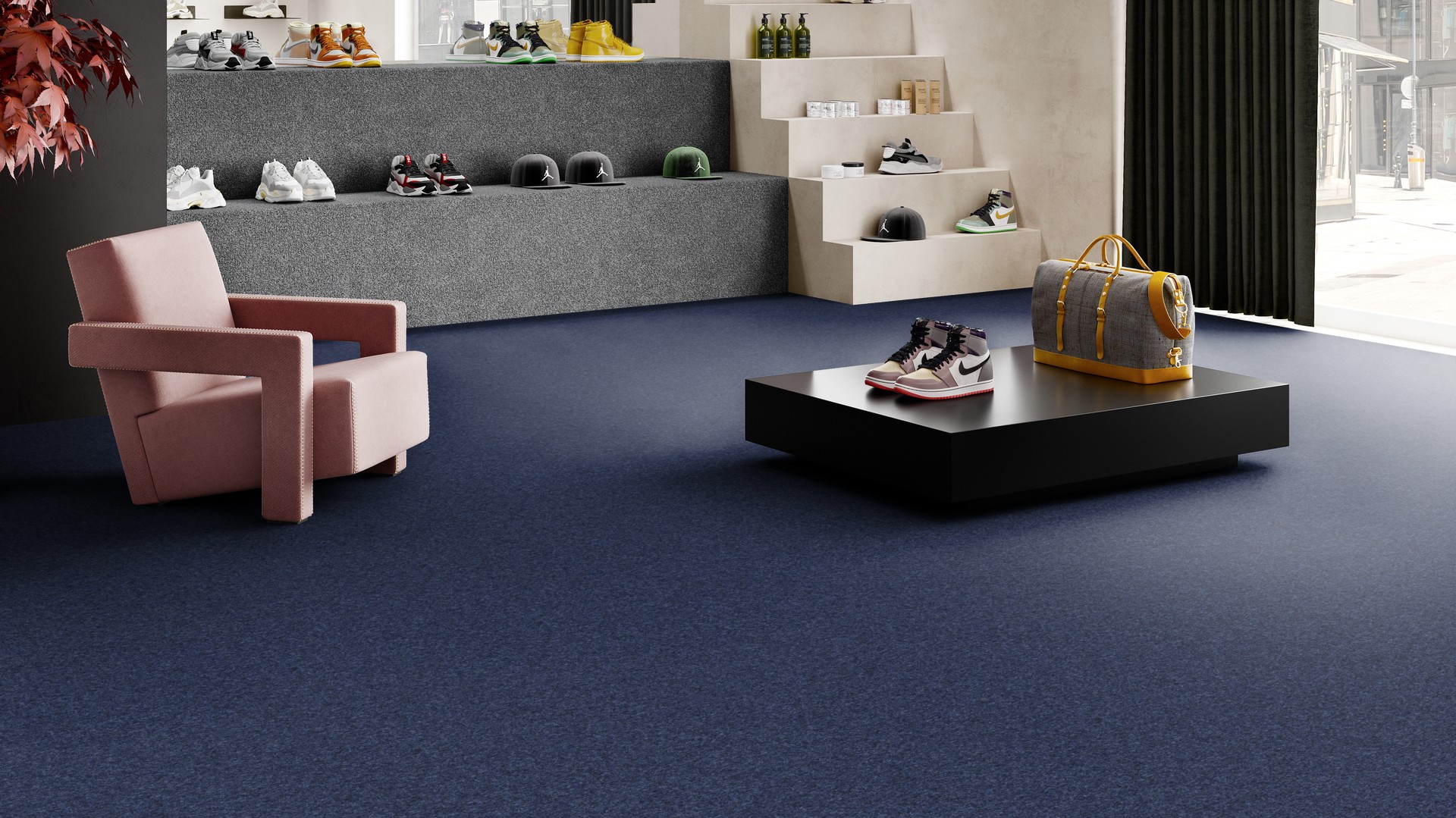 Ковровая плитка Medusa Tile 77 (500*500*5 мм) — купить в Брянске