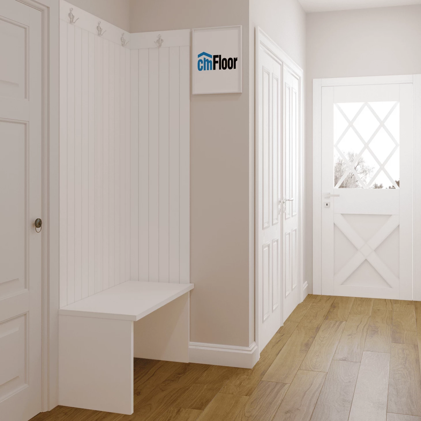 SPC плитка для пола Орех Американский (1220*180*4 мм) — купить в Брянске