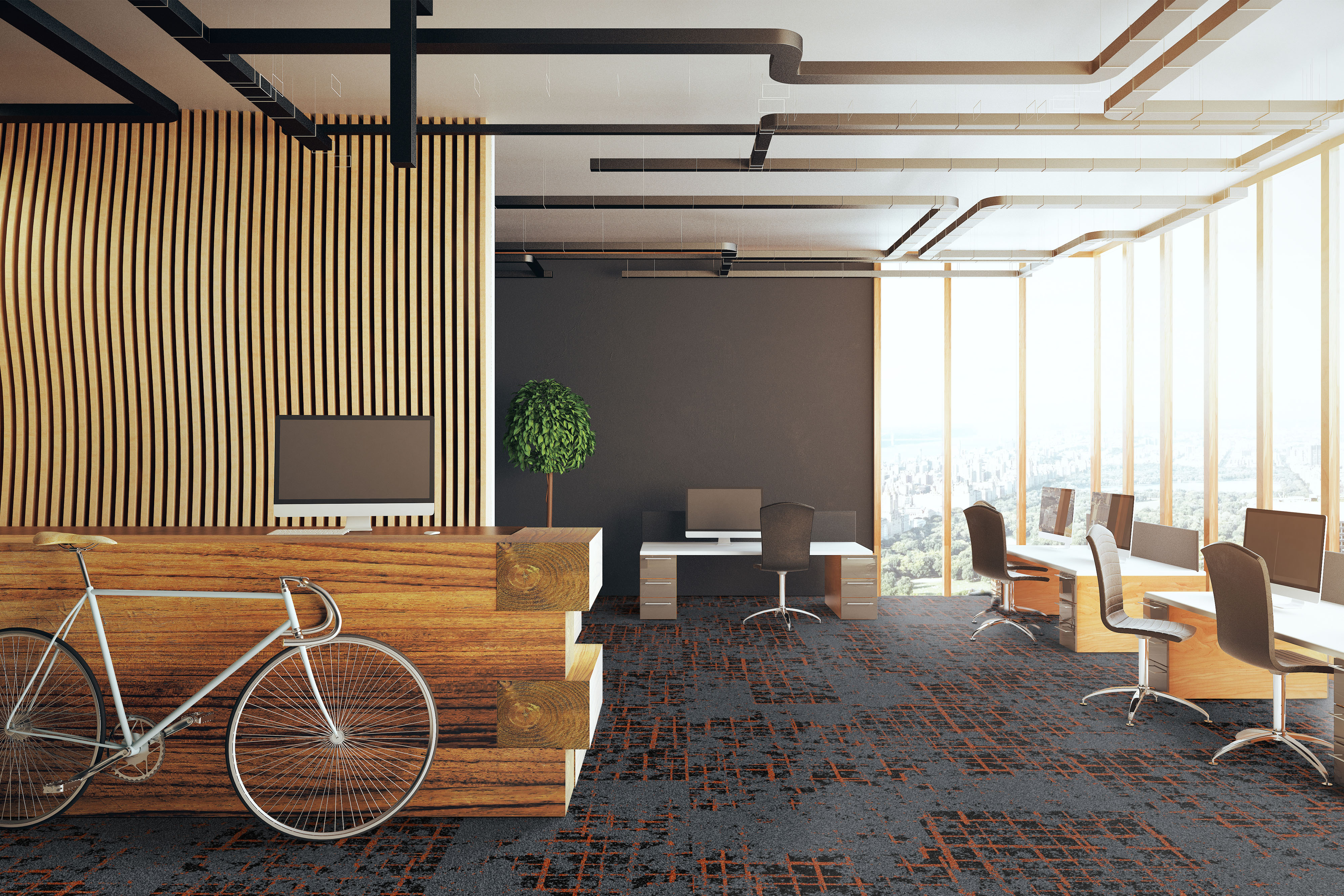 Ковровая плитка Macro Tile 91 (500*500*5 мм) — купить в Брянске