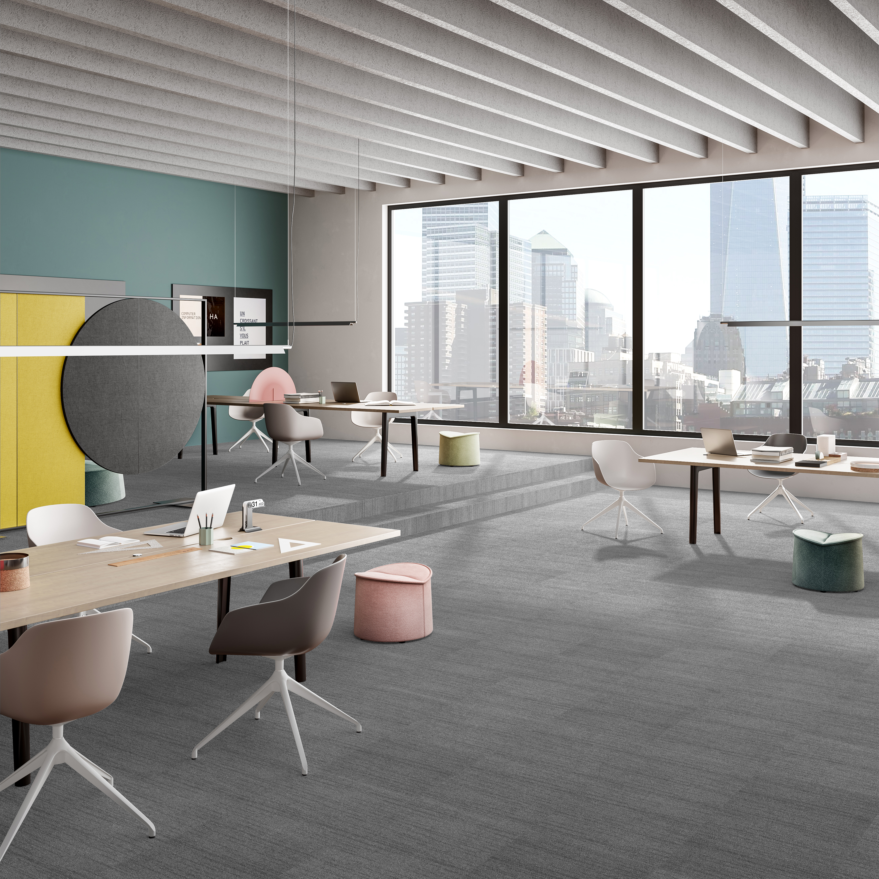 Ковровая плитка Marvel Tile 97 (500*500*6 мм) — купить в Брянске