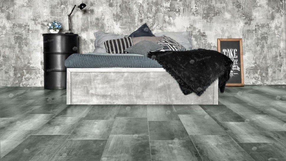Виниловая плитка "Alpine Floor" Light Stone Корнуолл (608*303*2,5 мм) — купить в Брянске