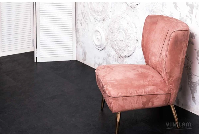 SPC ламинат Сланцевый Чёрный (940*470*8 мм) — купить в Брянске