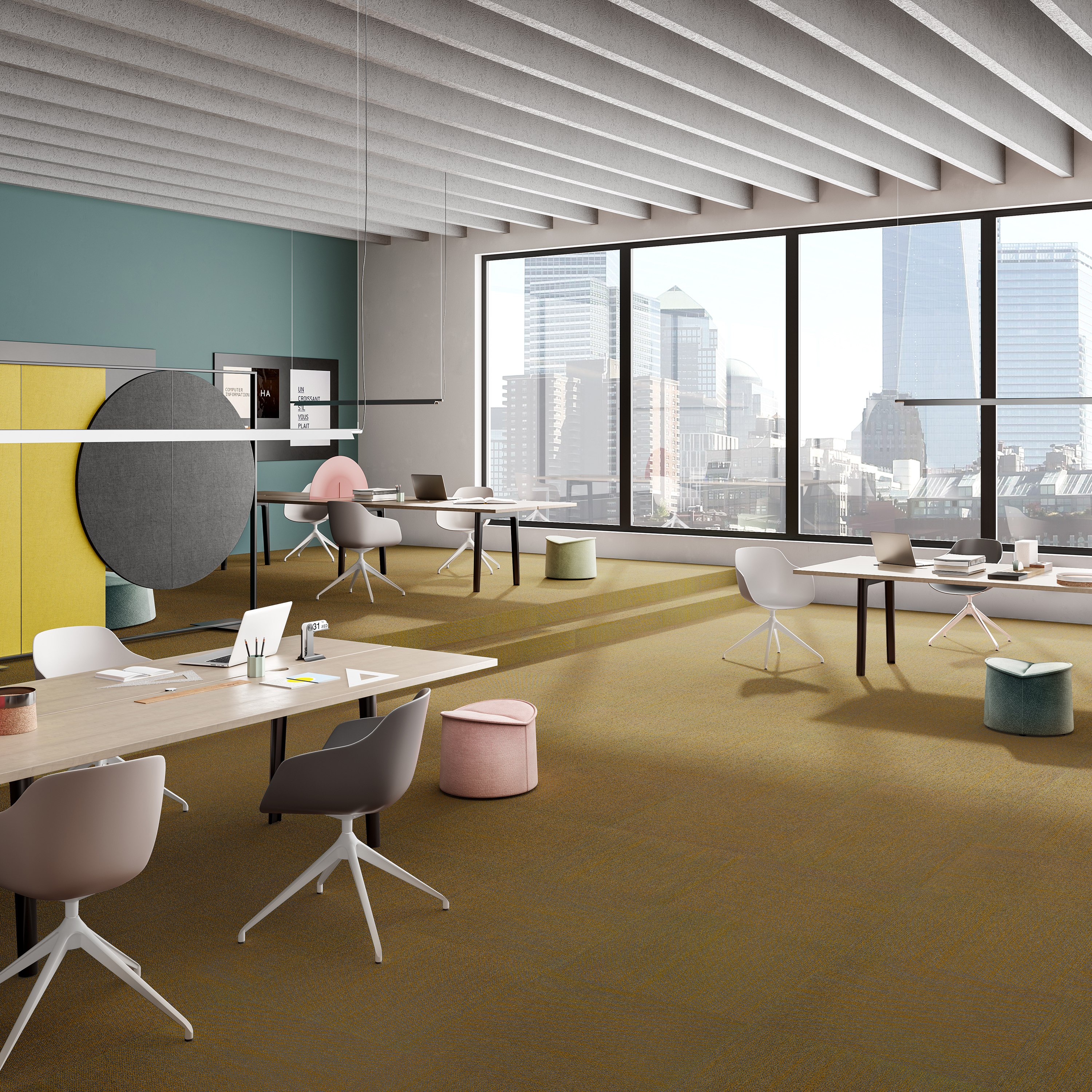 Ковровая плитка Marvel Tile 29 (500*500*6 мм) — купить в Брянске