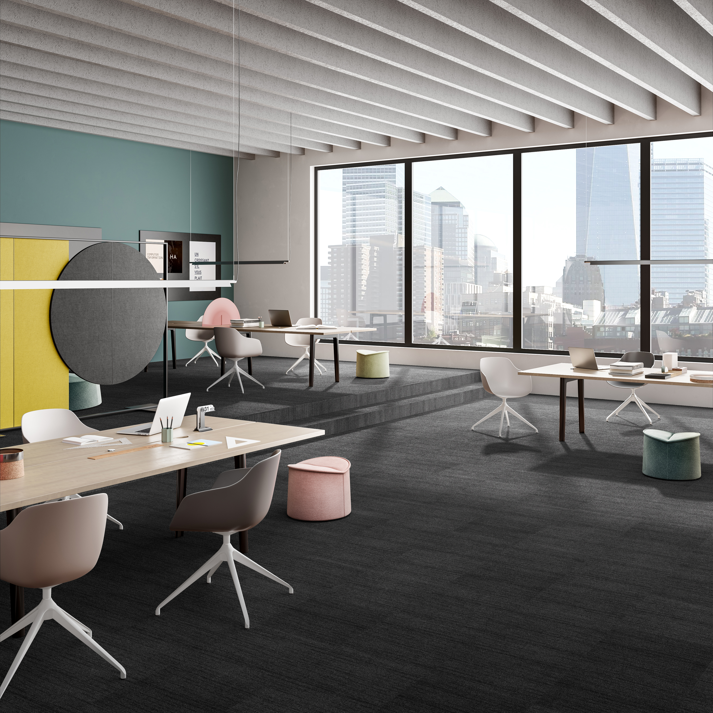 Ковровая плитка Marvel Tile 99 (500*500*6 мм) — купить в Брянске