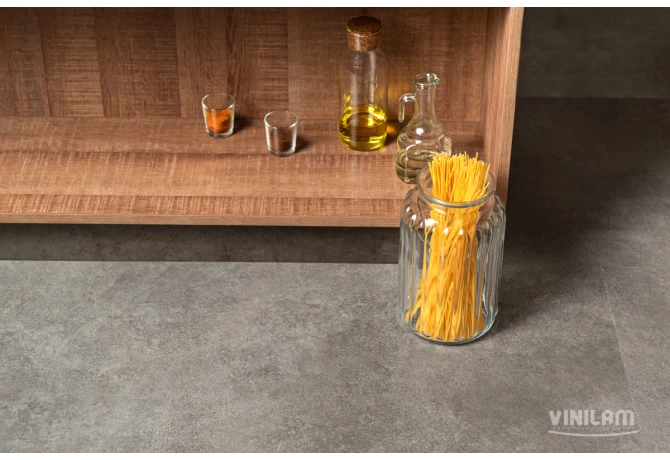 Кварц-винил Цемент Стальной (950*475*2,5 мм) — купить в Брянске