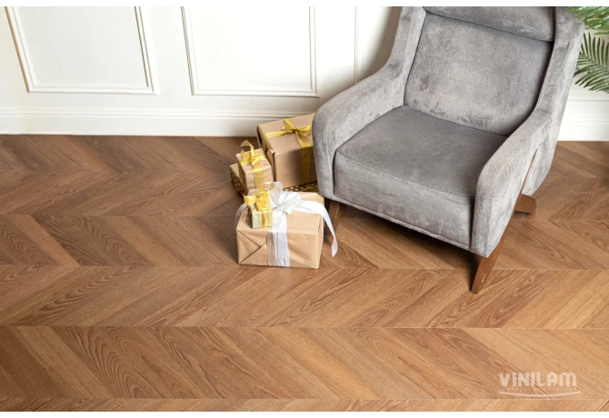 Кварц-винил Шеврон Плезир (690*115*2,5 мм) — купить в Брянске