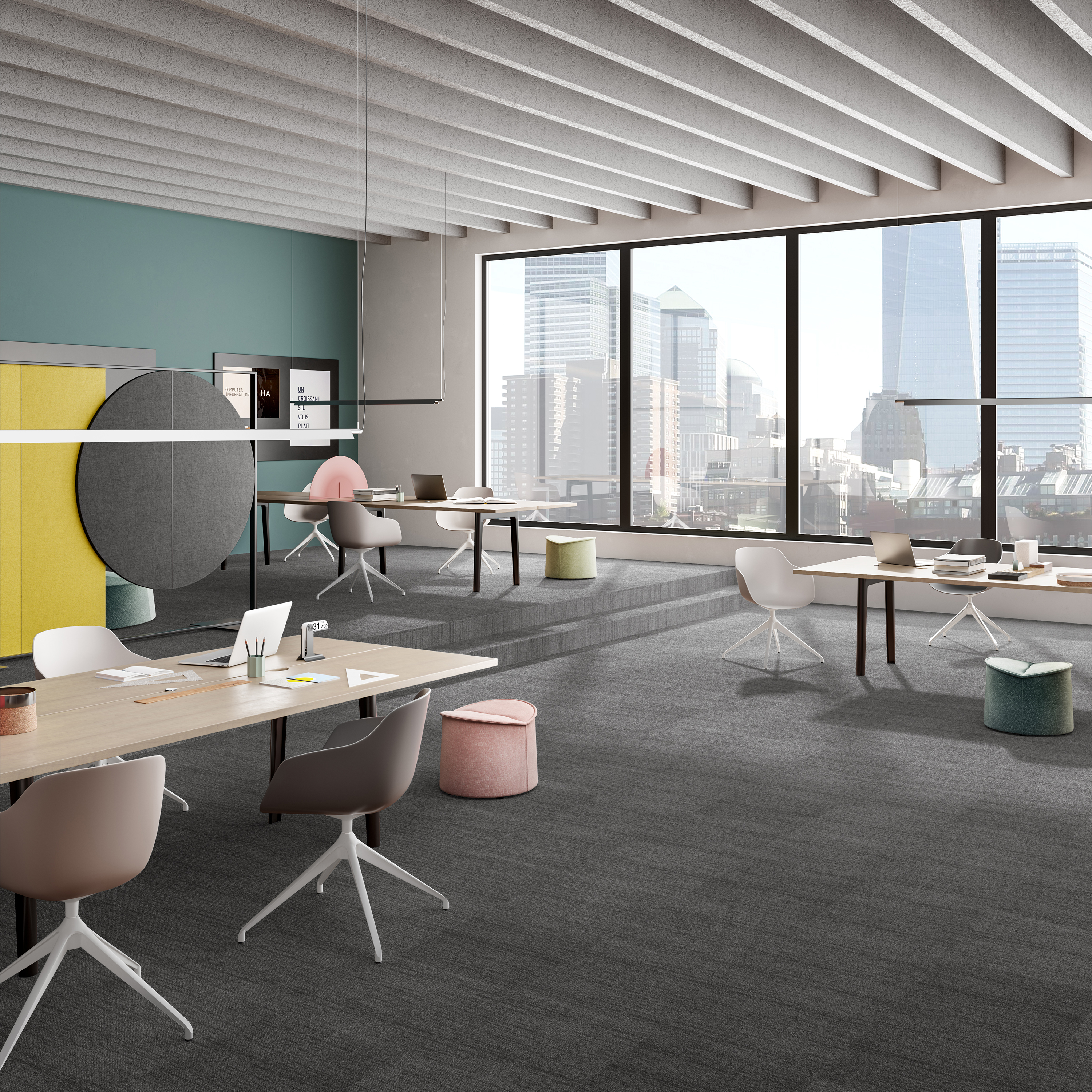 Ковровая плитка Marvel Tile 98 (500*500*6 мм) — купить в Брянске