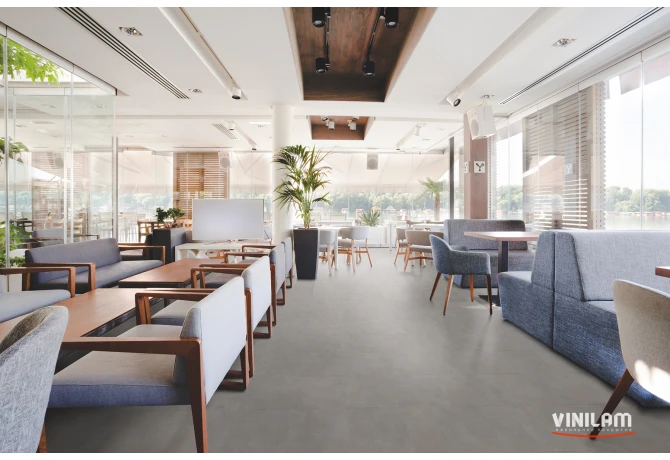 Кварц-винил Мокрый Бетон (914,4*457,2*2,5 мм) — купить в Брянске