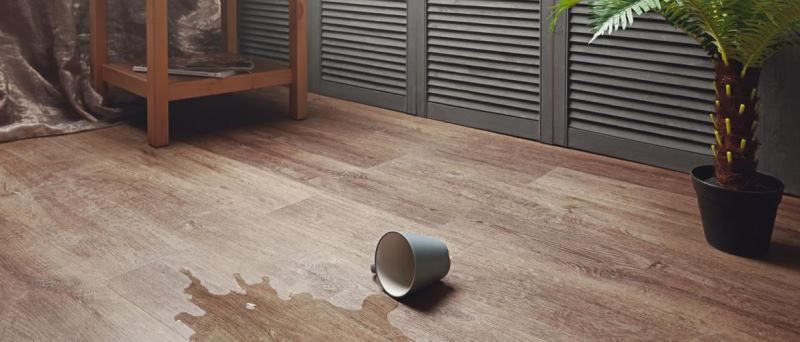 Кварцвиниловая плитка "Aquafloor" AF6033 Glue (1219,2*177,8*2 мм) — купить в Брянске