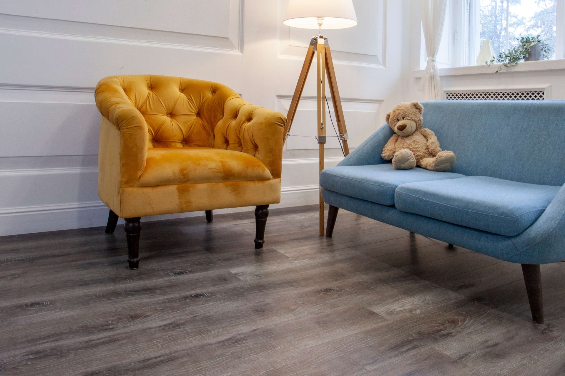 SPC ламинат «Damy Floor» Дуб Рустикальный Черный (1220*180*4 мм) — купить в Брянске