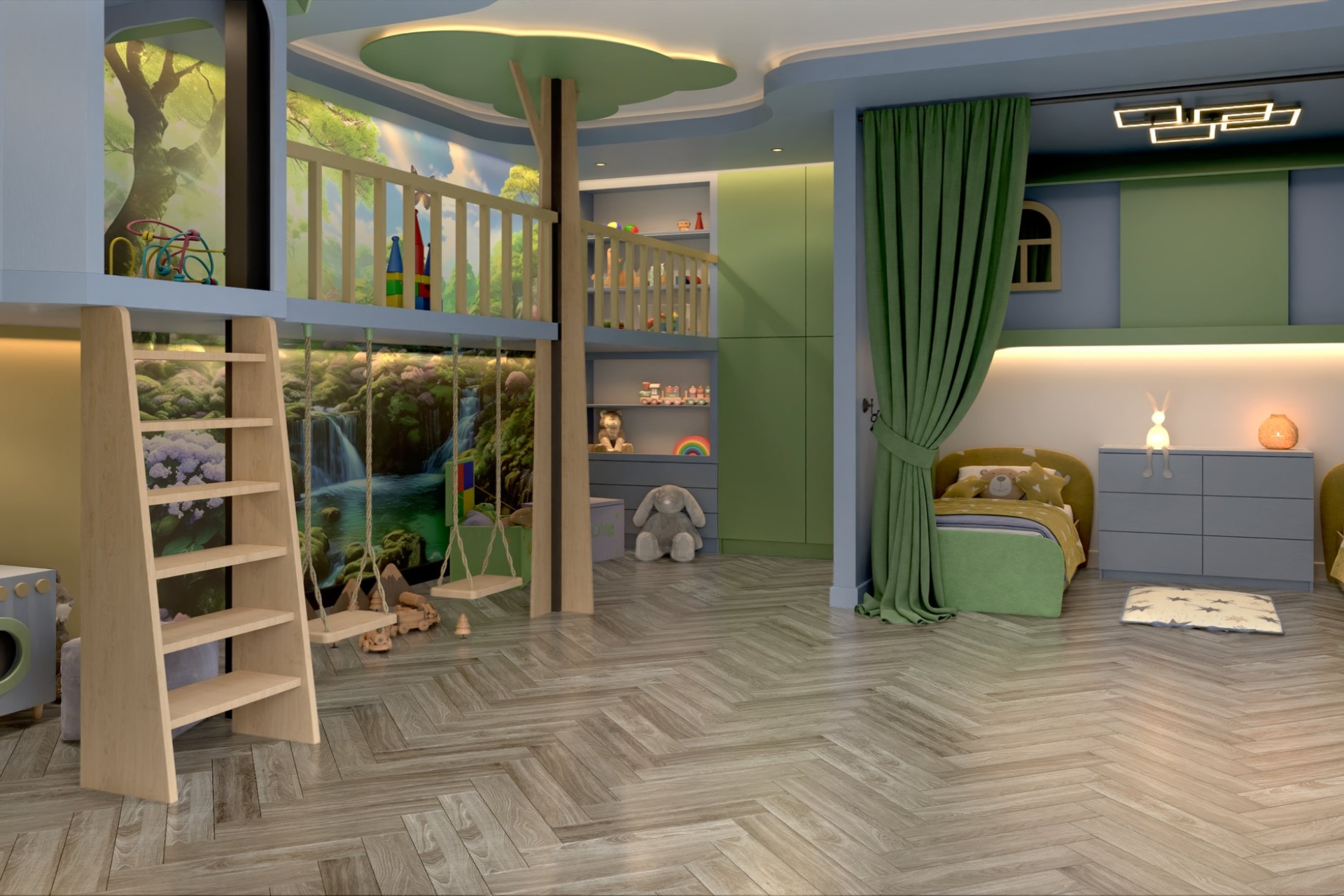 Инженерный паркет «Damy Floor» Скандинавский (укладка елочкой) — купить в Брянске