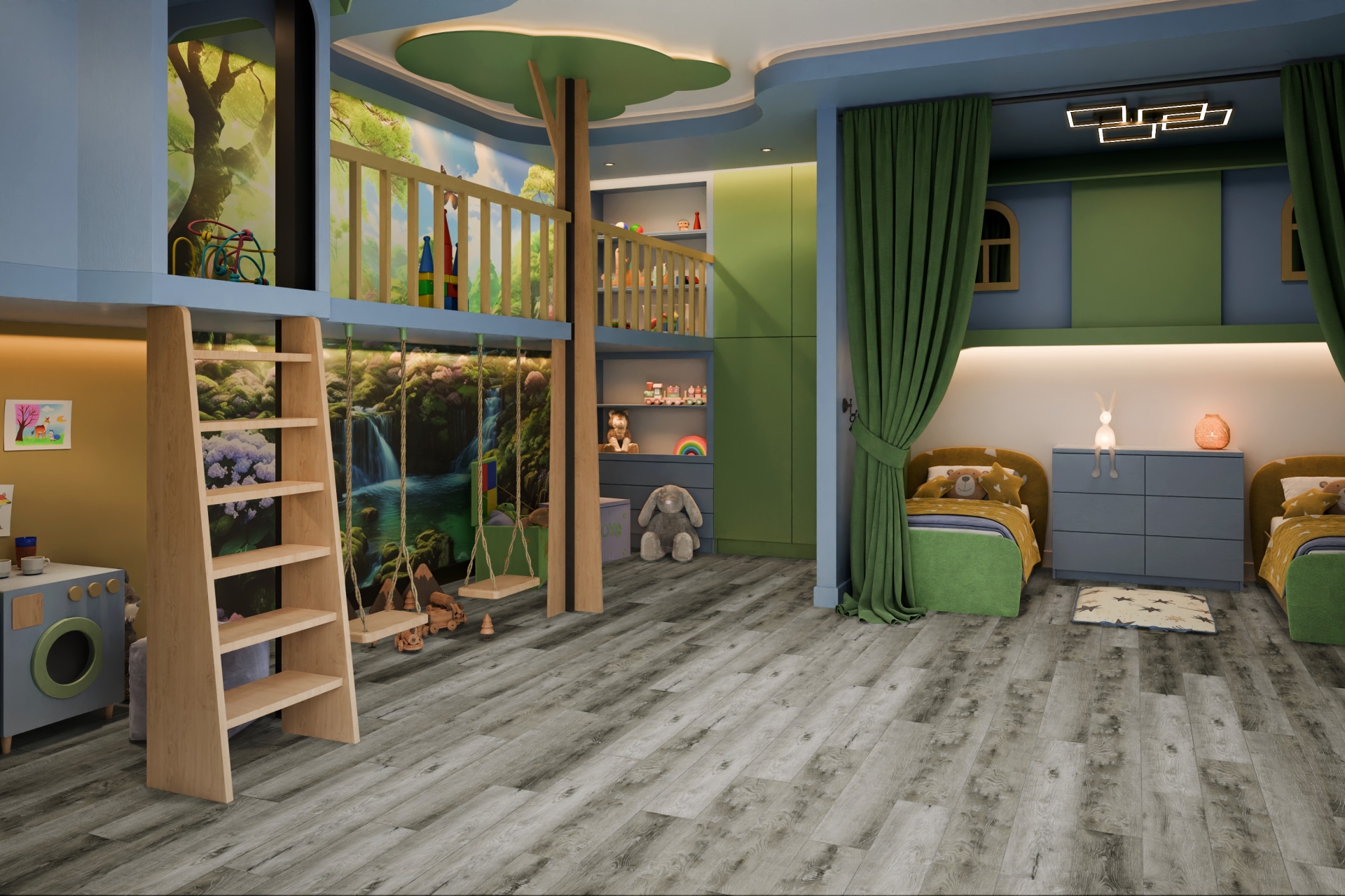 Усовершенствованная кварц-виниловая плитка «Damy Floor» Дуб Рустикальный Серый (1227*187*2,5 мм) — купить в Брянске