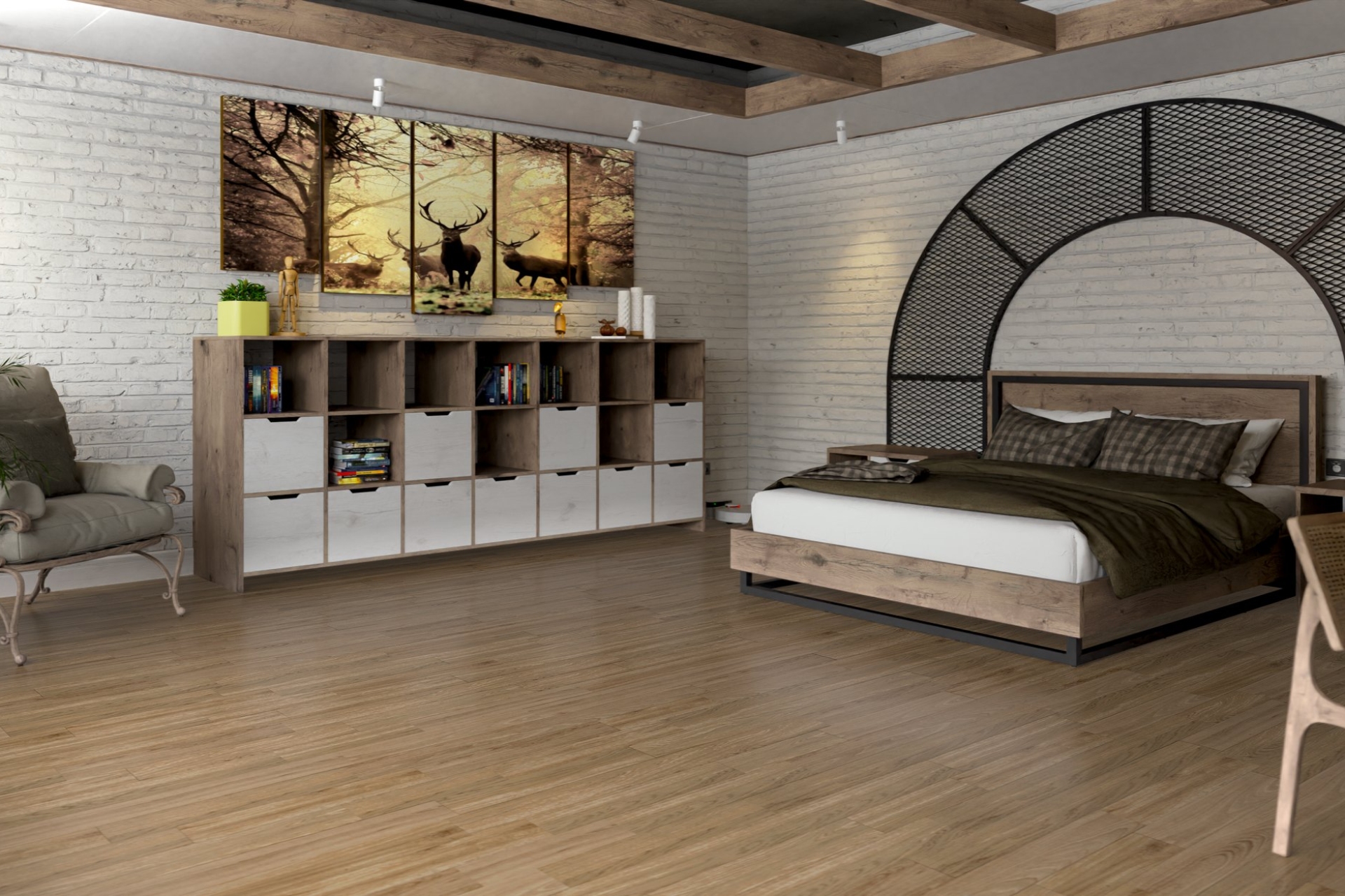 Инженерный паркет «Damy Floor» Натуральный (укладка палуба) — купить в Брянске