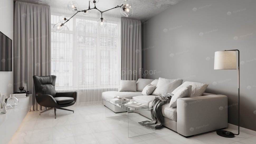 Виниловая плитка "Alpine Floor" Light Stone Брайс (608*303*2,5 мм) — купить в Брянске