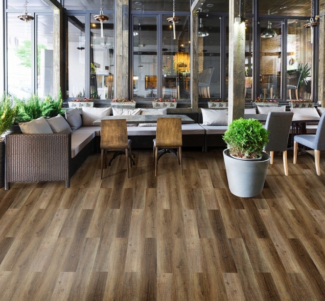 SPC ламинат "CronaFloor" Wood 4V Дуб Чак (1200*180*4 мм) — купить в Брянске