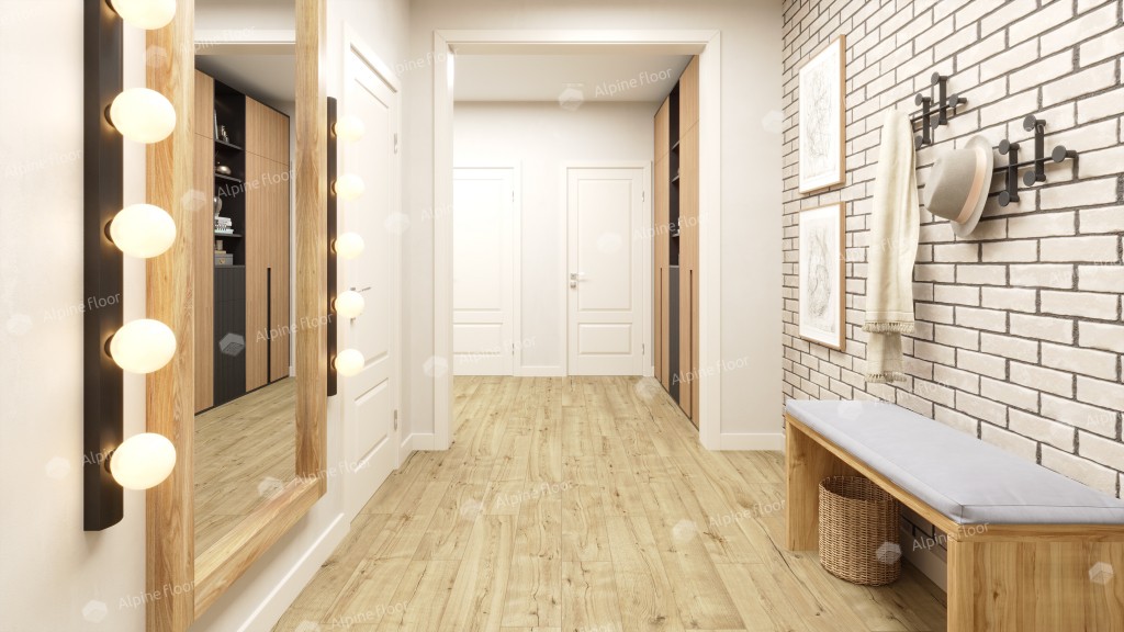 Ламинат "Alpine Floor" Дуб Эмпуриабрава (1285*192*8 мм) — купить в Брянске