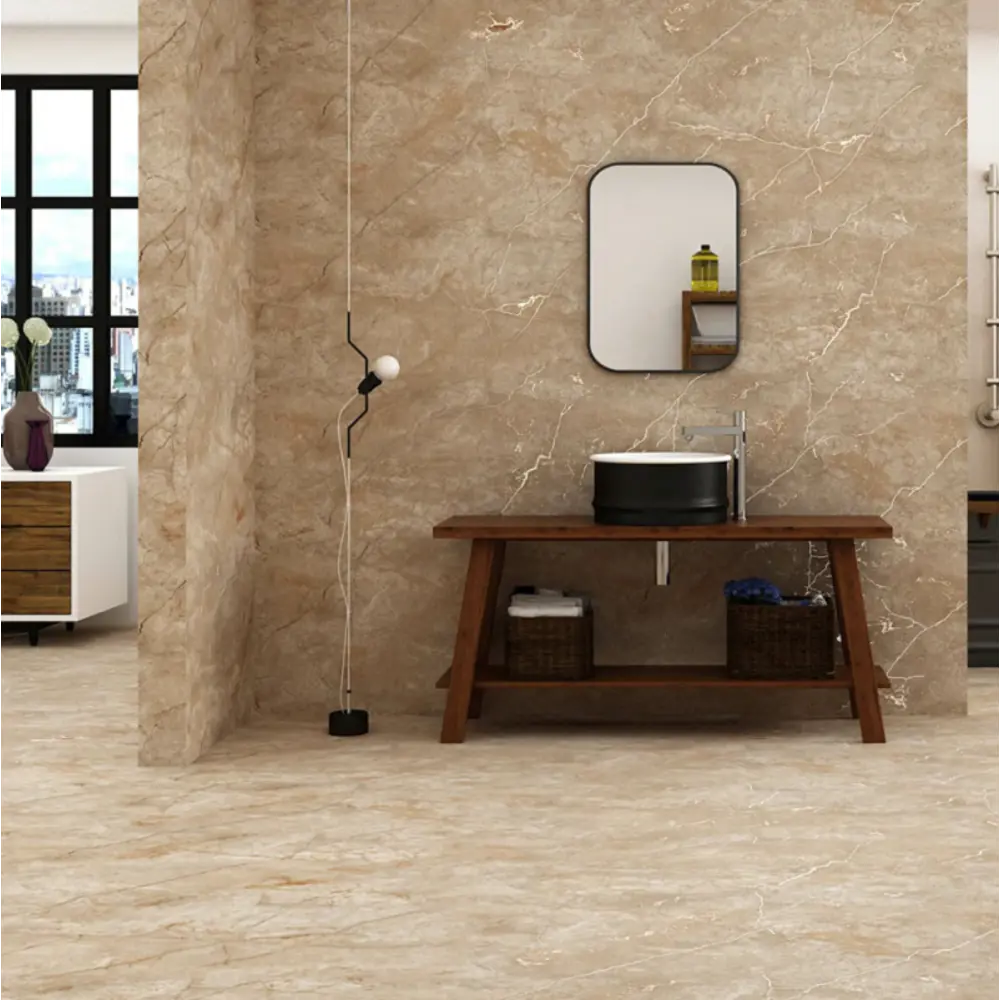 Керамогранит "Sonex" Mostaco natural карвинг 60x120см цвет светло-коричневый с прожилками — купить в Брянске