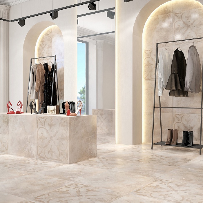 Керамогранит "Keramin" Турин (600*600 мм) Серый 1 — купить в Брянске