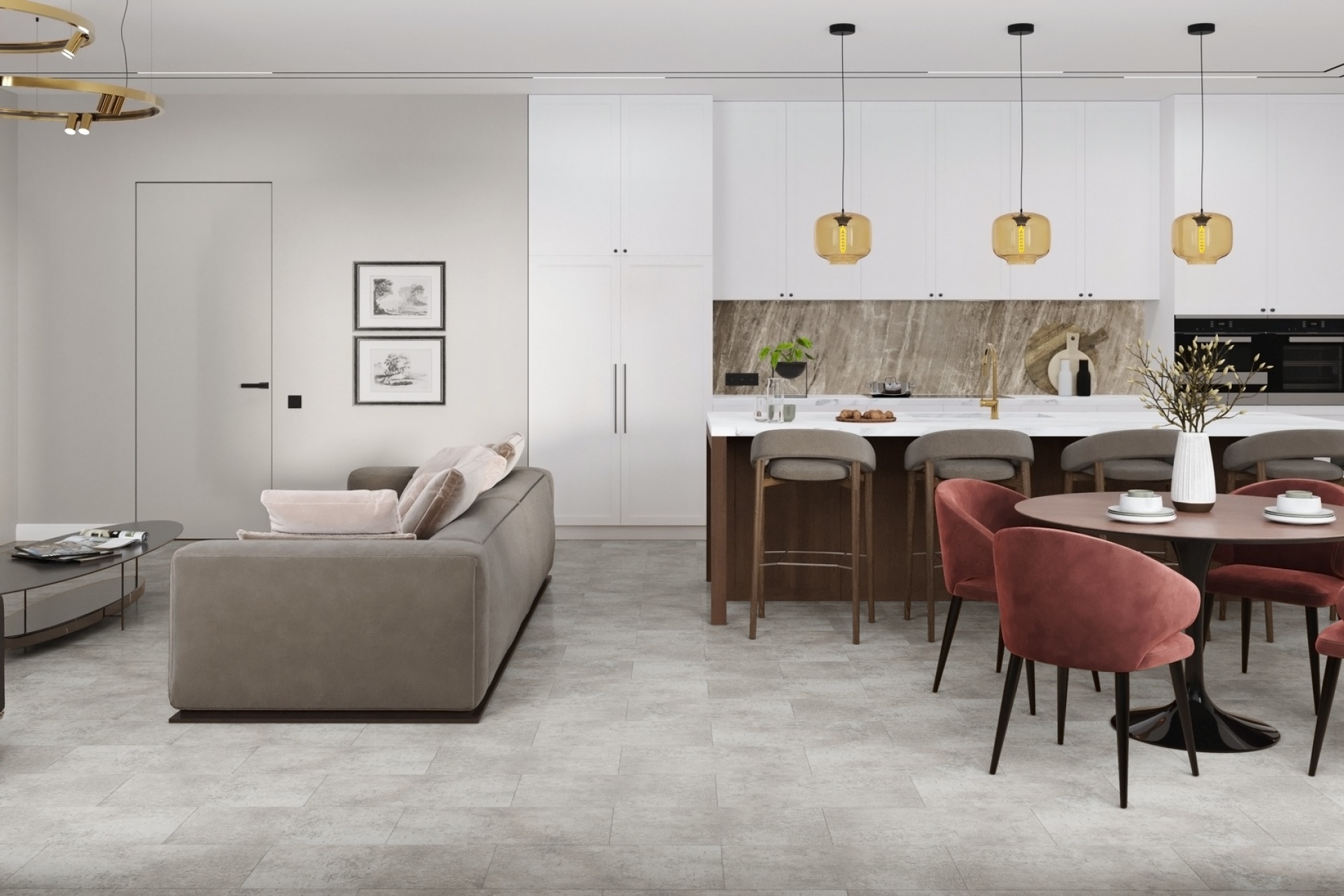 SPC плитка «Damy Floor» Фудзияма (610*305*5 мм) — купить в Брянске