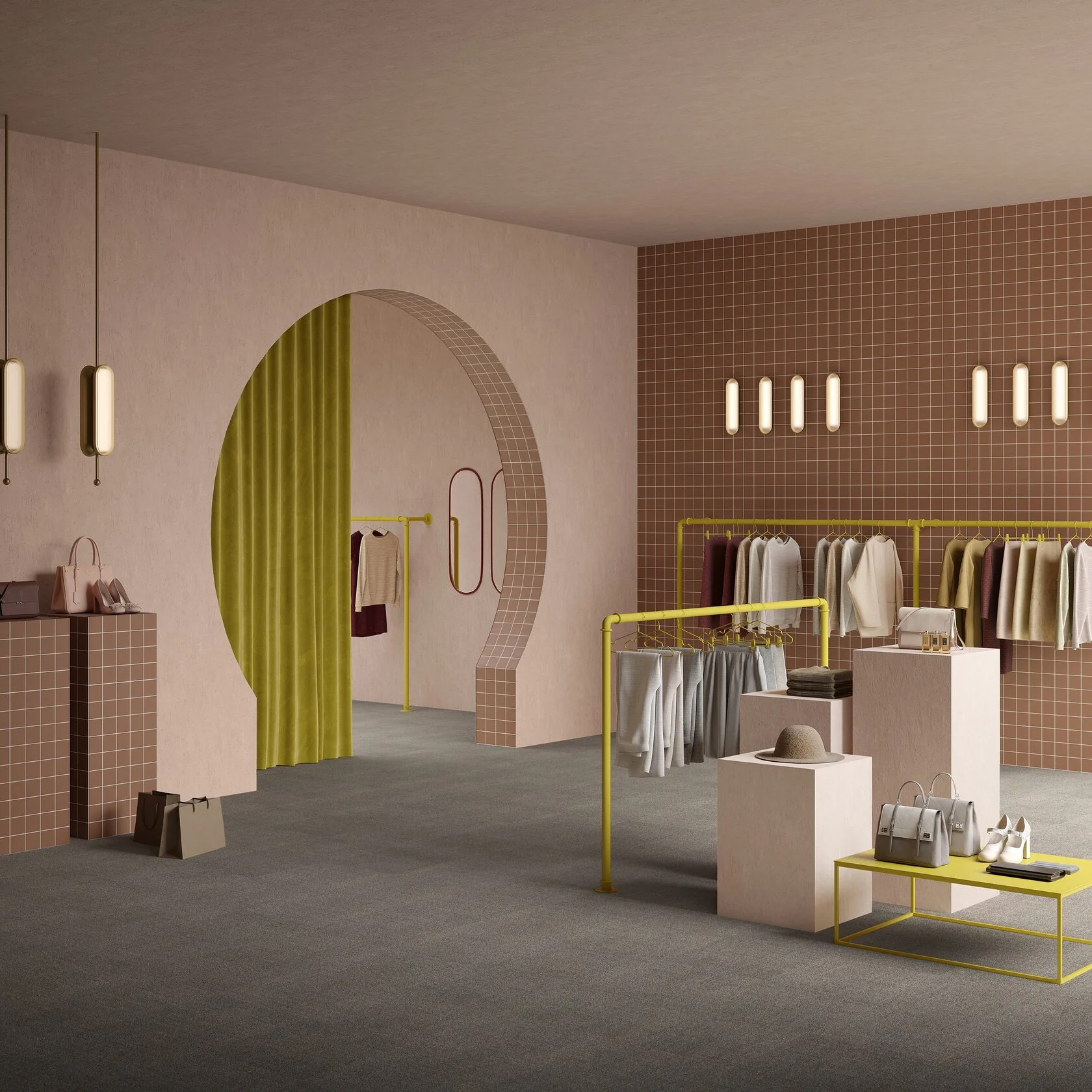 Ковровая плитка Mantra Tile 99 (500*500*6 мм) — купить в Брянске