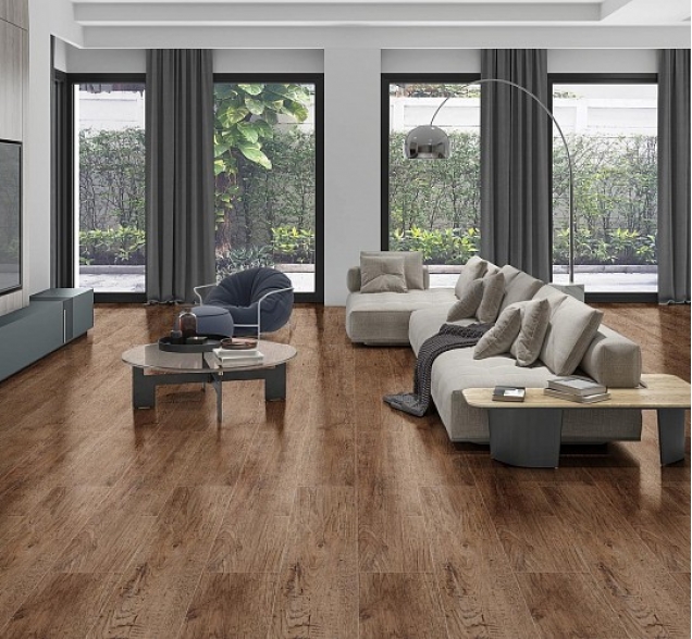 SPC ламинат "CronaFloor" Nano 4V Дуб Античный (1200*180*3,5 мм) — купить в Брянске