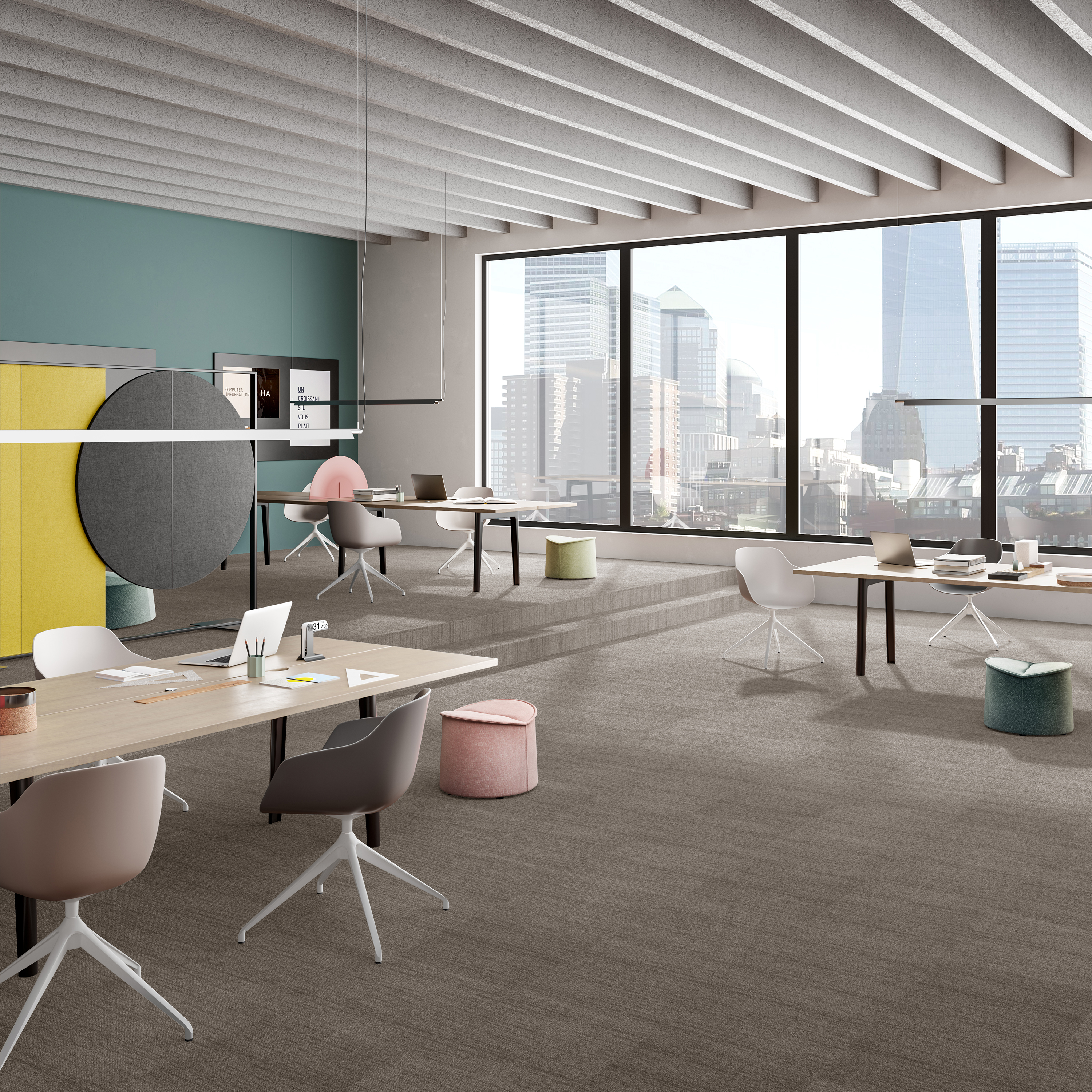 Ковровая плитка Marvel Tile 94 (500*500*6 мм) — купить в Брянске