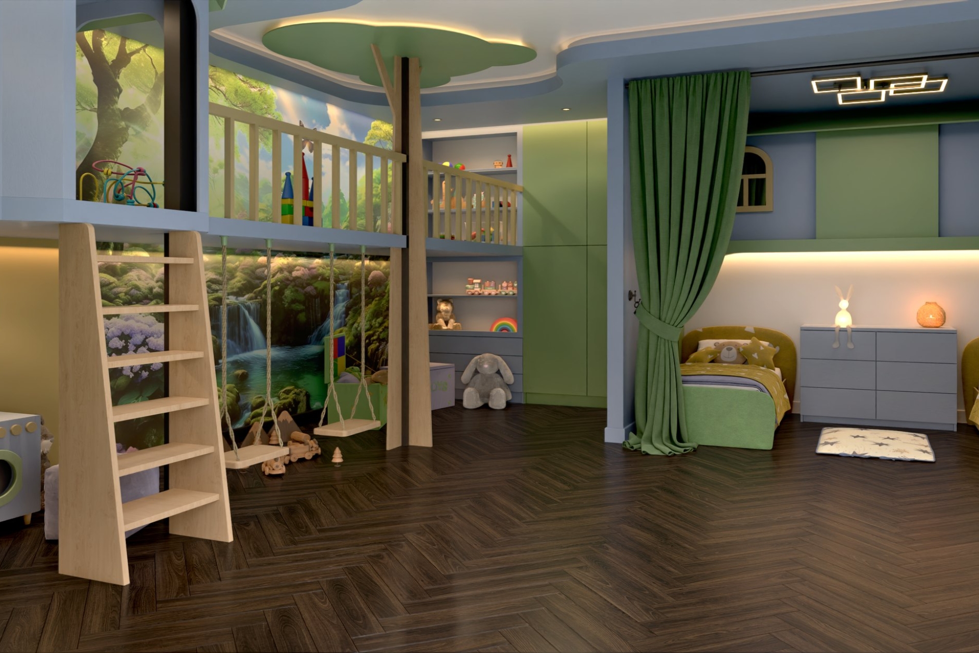 Инженерный паркет «Damy Floor» Каштановый (укладка елочкой) — купить в Брянске