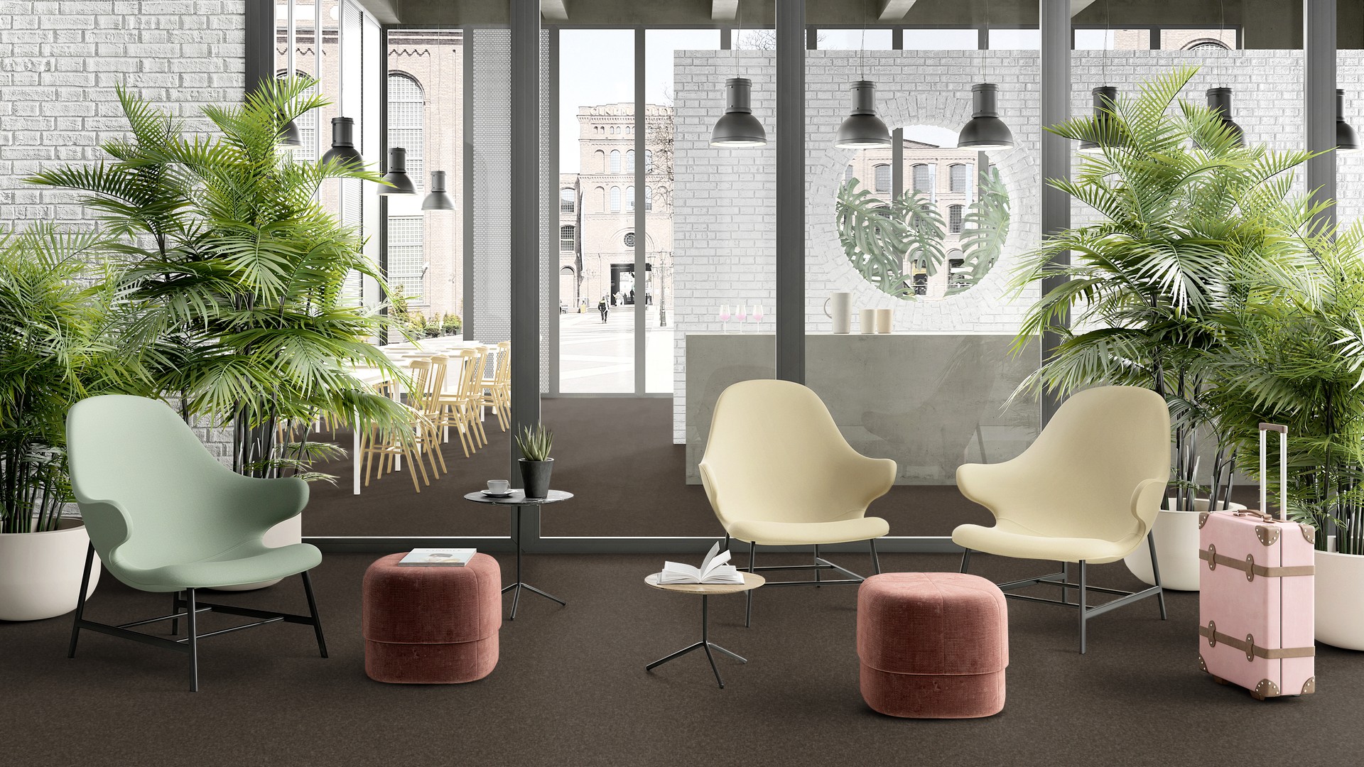 Ковровая плитка Medusa Tile 43 (500*500*5 мм) — купить в Брянске