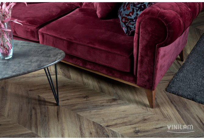 Кварц-винил Шеврон Лувр (690*115*2,5 мм) — купить в Брянске